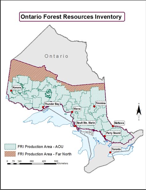 ontario logging maps.